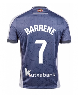 Billige Fotballdrakt Real Sociedad Ander Barrenetxea #7 Replika Bortedrakt 2025-26 Kortermet Billige Fotballdrakt Real Sociedad Ander Barrenetxea #7 Replika Bortedrakt 2025-26 Kortermet